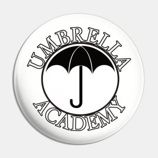 The Umbrella Academy with Text Pin