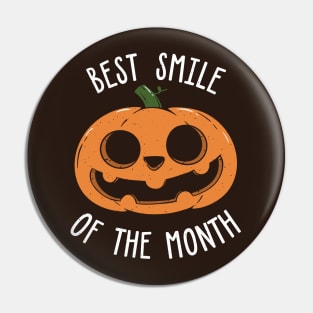 Best Smile Of The Month Pin