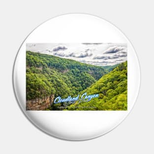 Cloudland Canyon State Park Pin