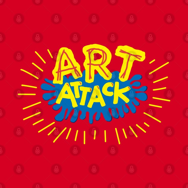 Art Attack!! by swordfrog