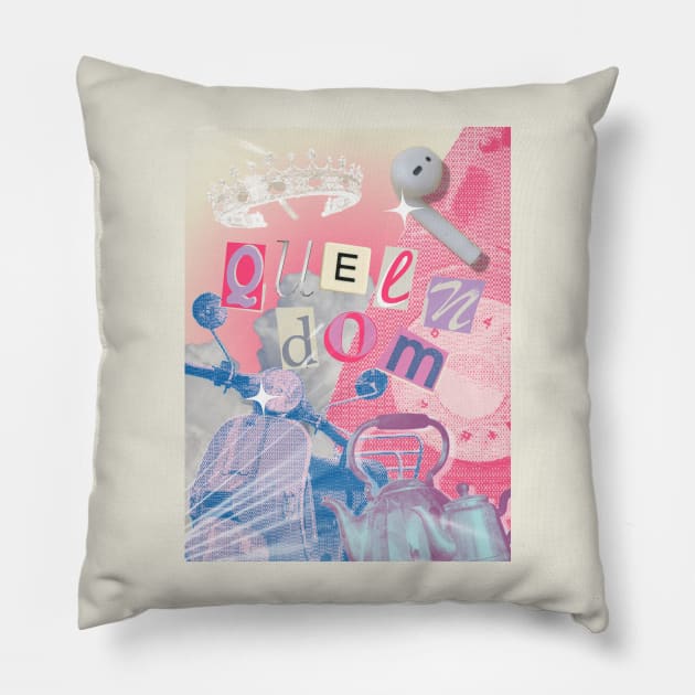 Queendom RED VELVET Pillow by aaalou