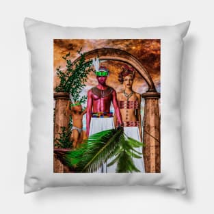 EZENWANYI, EZENWOKE, EZENWA BY SIRIUS UGO ART Pillow