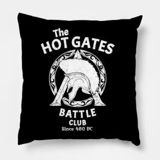 The Hot Gates Battle Club Pillow