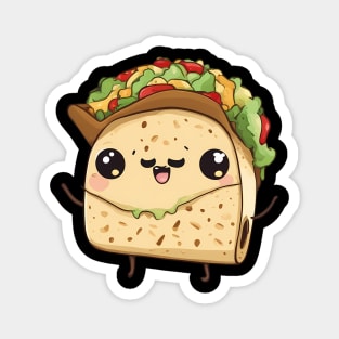 Funny Taco Magnet