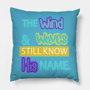 Wind and Waves Pillow