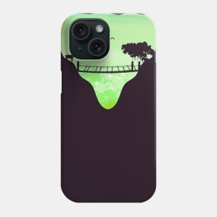 Morning Across The Bridge (Spring) Phone Case