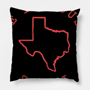 Made in Texas T-Shirt Pillow