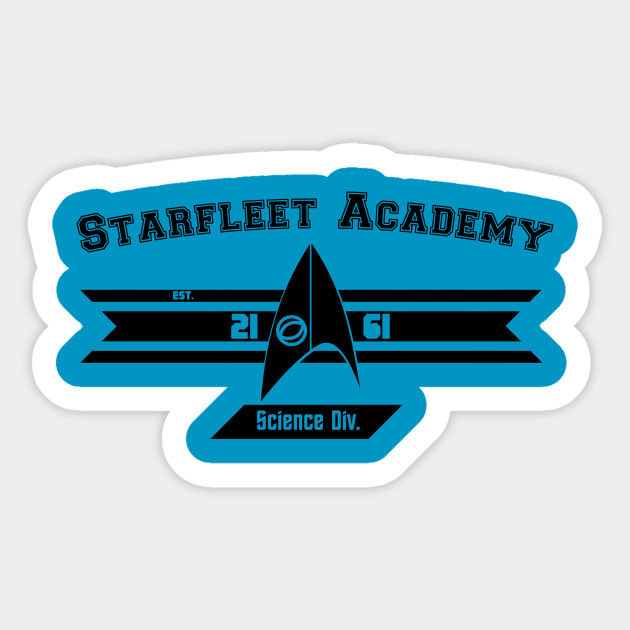 Starfleet Academy Science Division Starfleet Sticker Teepublic