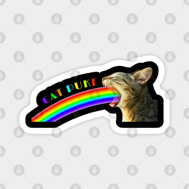 Cat Puke Magnet by reesea