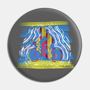 Vintage Cruiser Bike Gift for Women Pin