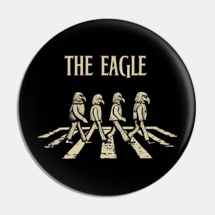 the eagles band retro Pin