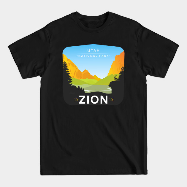 Discover Zion sticker - National Park - T-Shirt