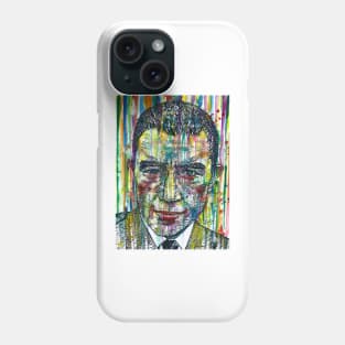 YUKIO MISHIMA watercolor and ink portrait.2 Phone Case