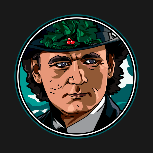 Scrooged Bill Murray Christmas by RetroReview