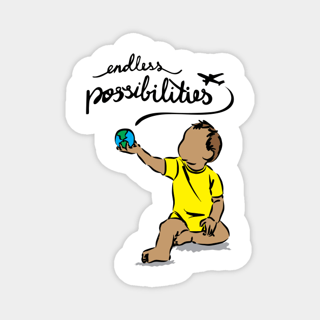 Endless Possibilities Magnet by AmazingArtMandi