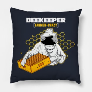 Beekeeper Bee Keeper Apiary Honey gift idea present Pillow