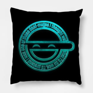 The laughing man Pillow