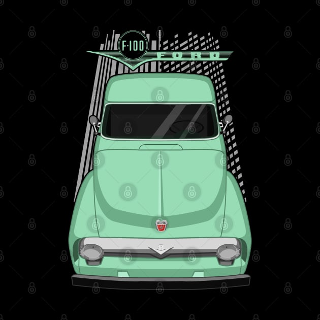 Ford F100 2nd gen - Meadowmist Green by V8social