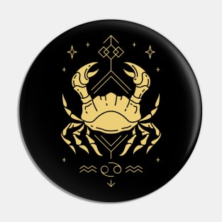 Aquarius Zodiac Sign Pin