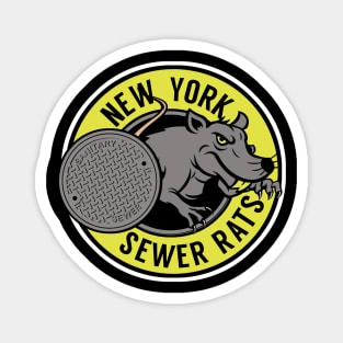 New York Sewer Rats Magnet