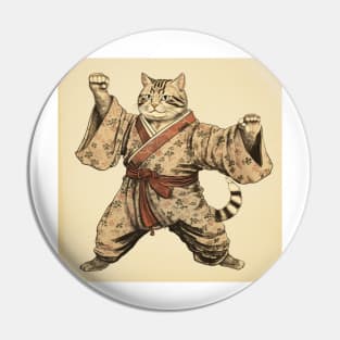 Edo cat Pin