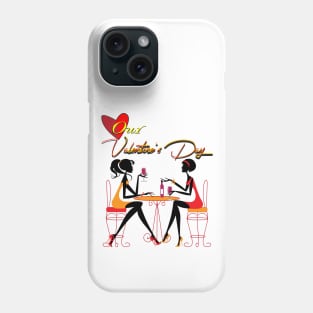 Our Valentine’s Day Silhouettes Women Phone Case