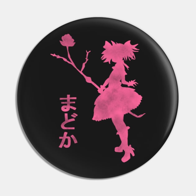 Madoka Shadow Pin by Littlepancake