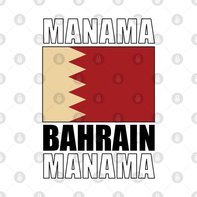 Flag of Bahrain by KewaleeTee