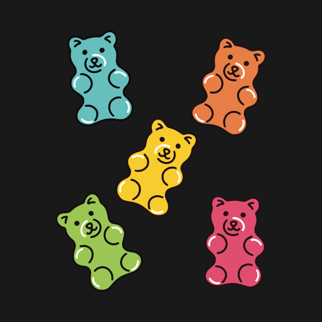 Gummy Bears by murialbezanson