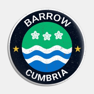 Barrow - Cumbria Flag Pin