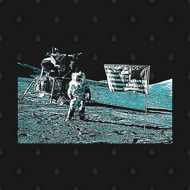 Apollo 11 Moon Landing 1969 by Mila46