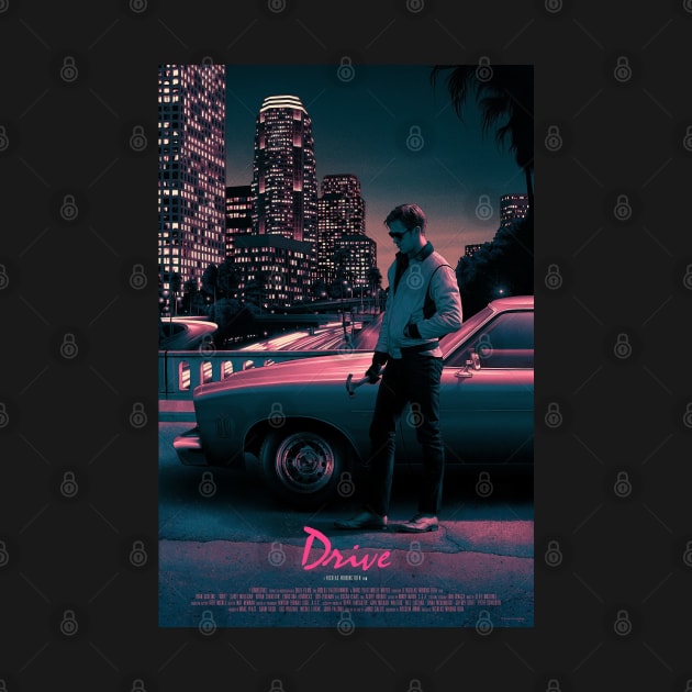 Drive Movie Poster by HipHopTees