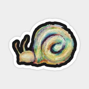 Ivory Snail Magnet