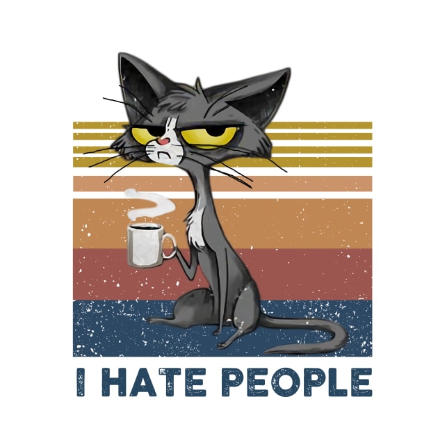 Cat I Hate People by Thai Quang