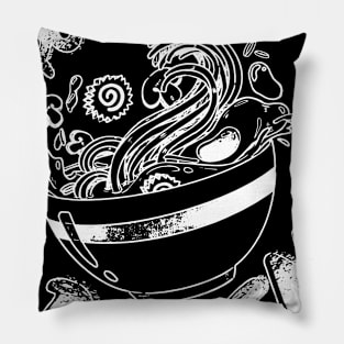 Powered by Ramen (B) Pillow