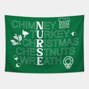 Nurse Christmas Present - Xmas Gift Tapestry