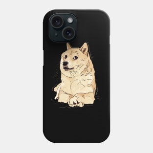 Famous Dog Meme - Original Artwork Phone Case
