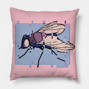 toxic fly Pillow