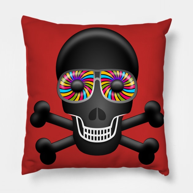 It's My Birthday Skull Pillow by DANPUBLIC