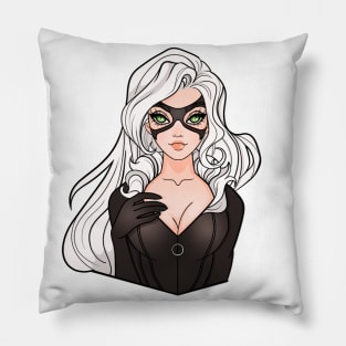 Black Cat Pillow