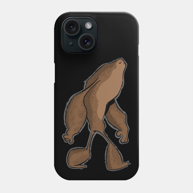 Red-Eyed Alien Theory Bigfoot Phone Case by westinchurch