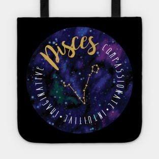 Pisces Zodiac Tote