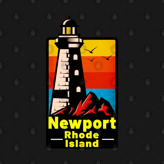 Newport Rhode Island Lighthouse by TravelTime