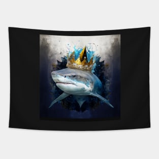 The Shark King Tapestry