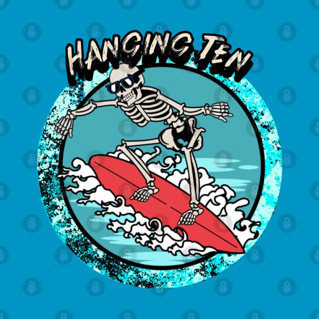 Hanging Ten Graphic by CTJFDesigns