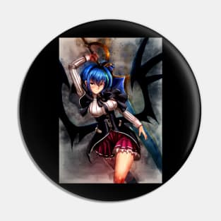 Xenovia Quarta Anime Watercolor Pin