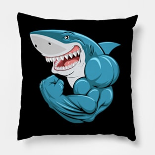 Gym shark Pillow