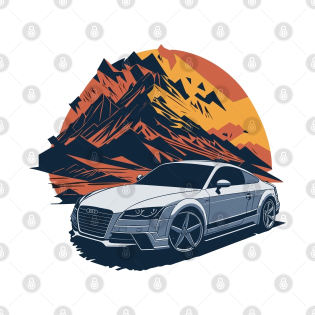 Audi Tt Classic Car by Cruise Dresses