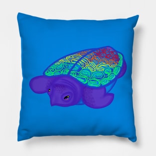 Proud Baby Turtle Pillow