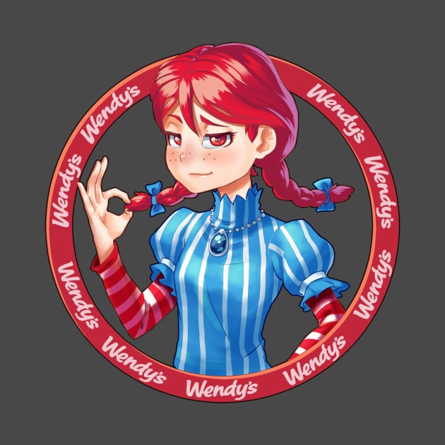 Smug Wendy's (Badge) by kikino